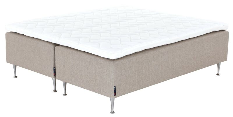 Unia Kulta runkopatjapaketti 160x200 L/XL HR35, beige Samoa 1, shampanja jalat